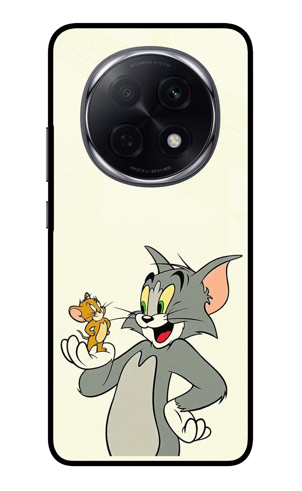 Tom & Jerry Oppo F29 Pro 5G Glass Case Back Cover by Casekaro