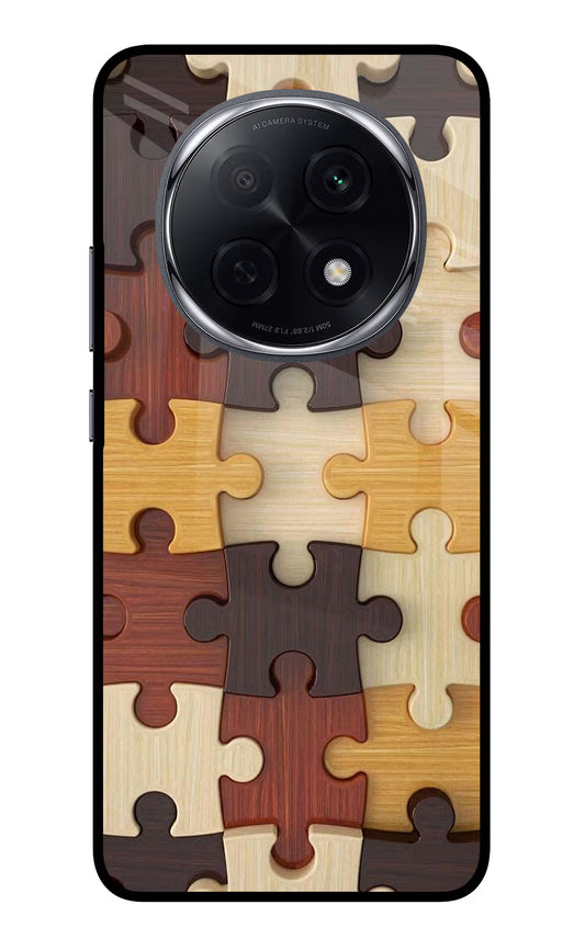 Wooden Puzzle Oppo F29 Pro 5G Glass Case