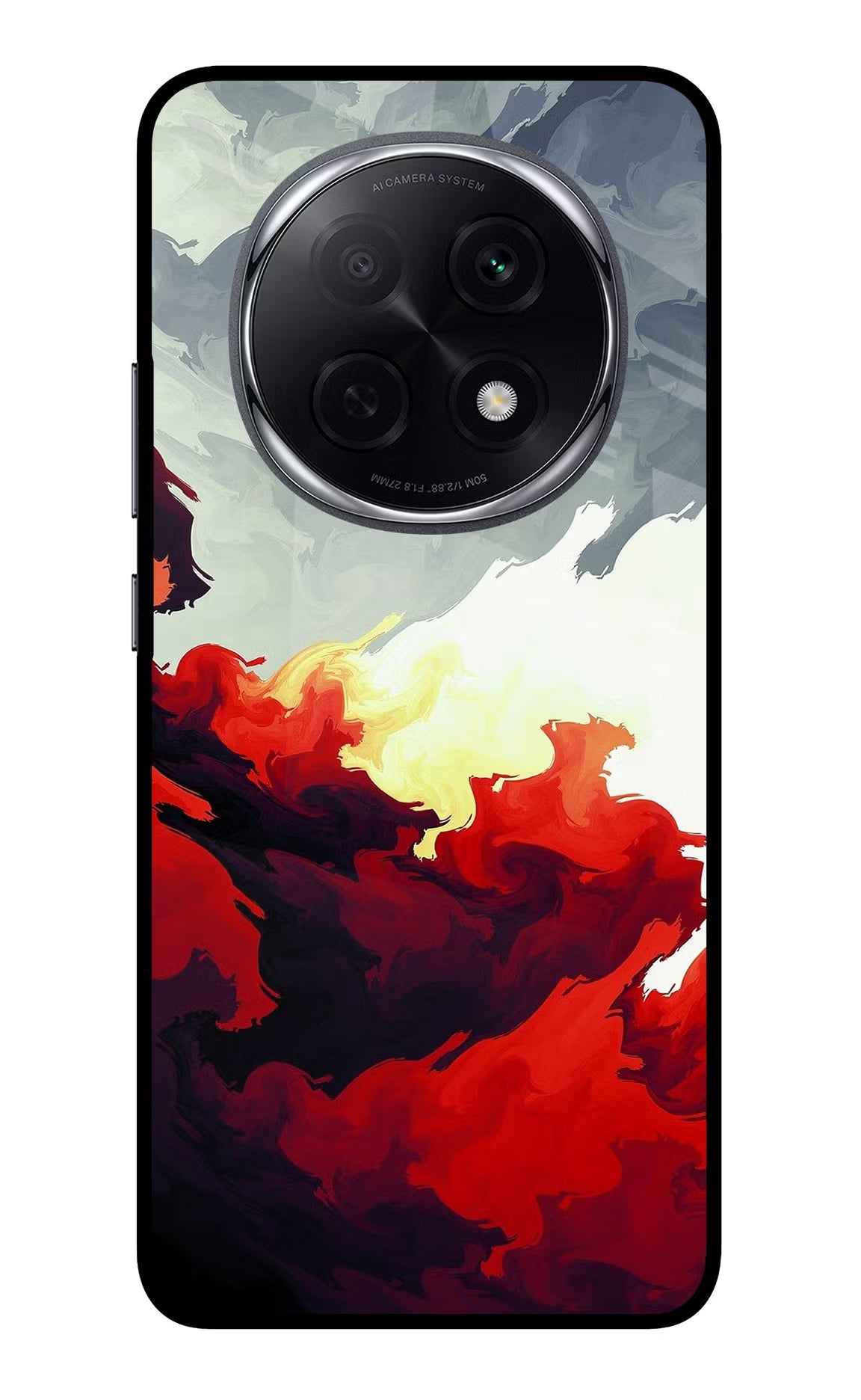 Fire Cloud Oppo F29 Pro 5G Glass Case Back Cover by Casekaro