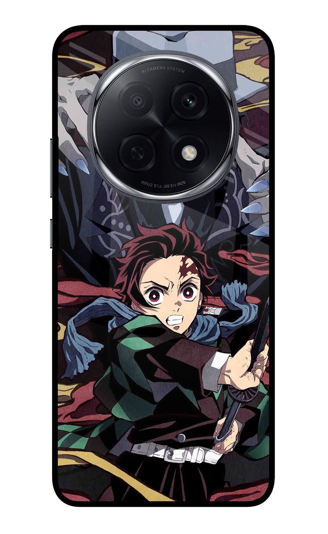 Demon Slayer Oppo F29 Pro 5G Glass Case Back Cover by Casekaro