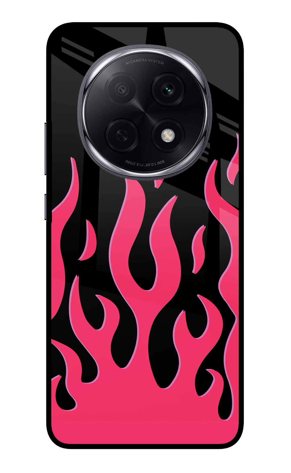 Fire Flames Oppo F29 Pro 5G Glass Case