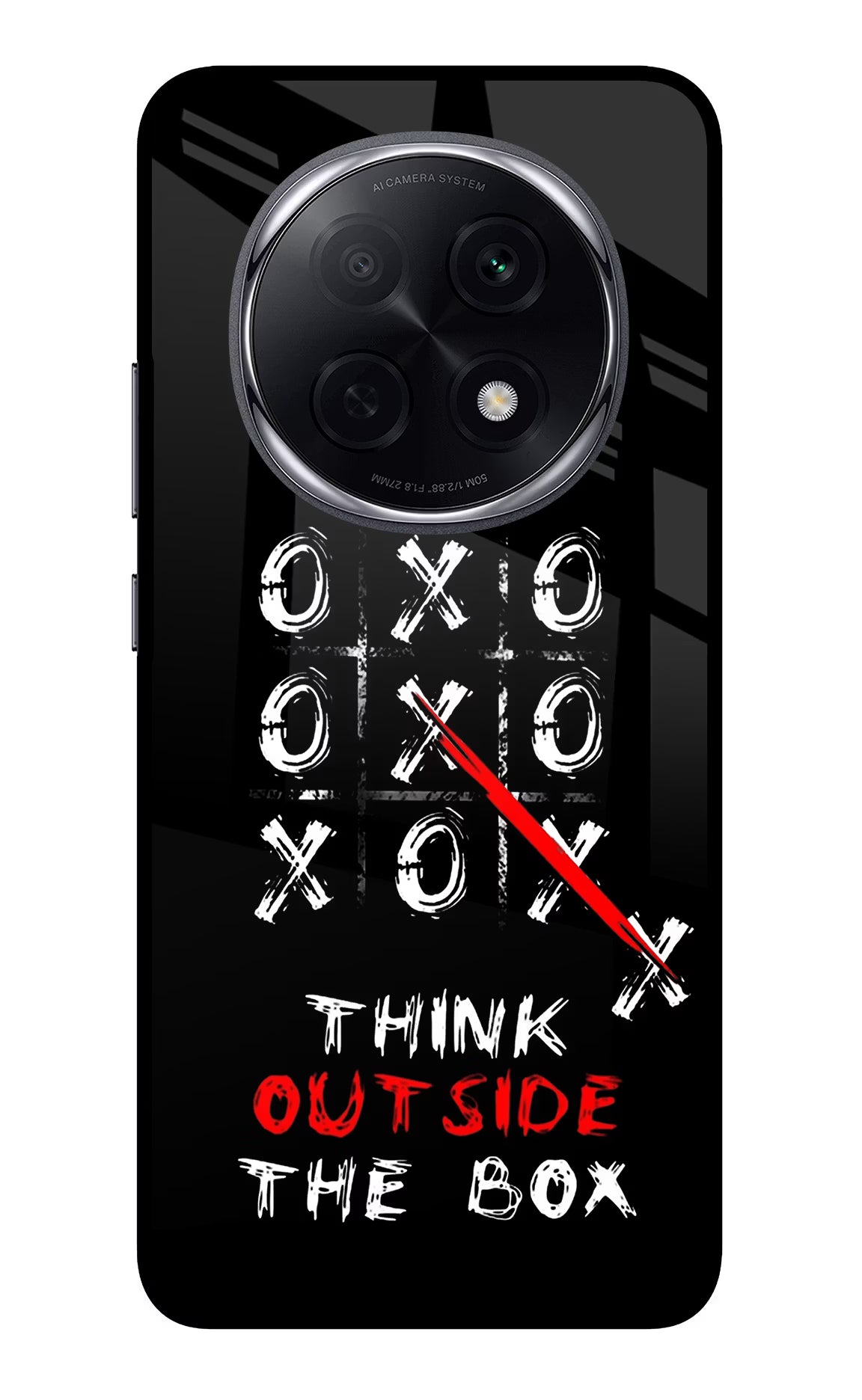 Think out of the BOX Oppo F29 Pro 5G Glass Case Back Cover by Casekaro