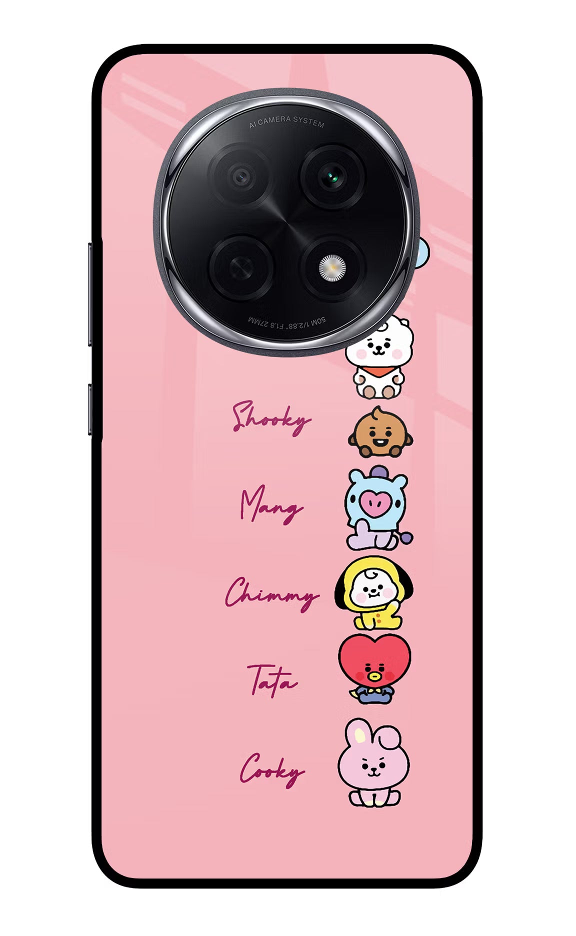 BTS names Oppo F29 Pro 5G Glass Case