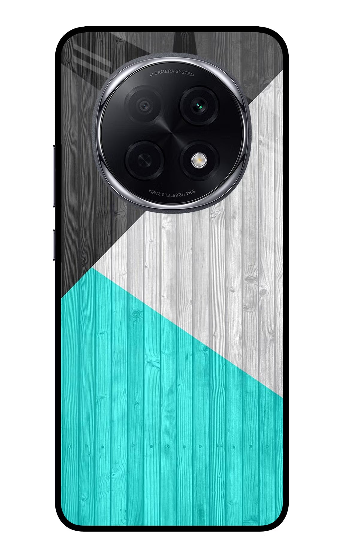 Wooden Abstract Oppo F29 Pro 5G Glass Case Back Cover by Casekaro