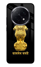 Satyamev Jayate Golden Oppo F29 Pro 5G Glass Case