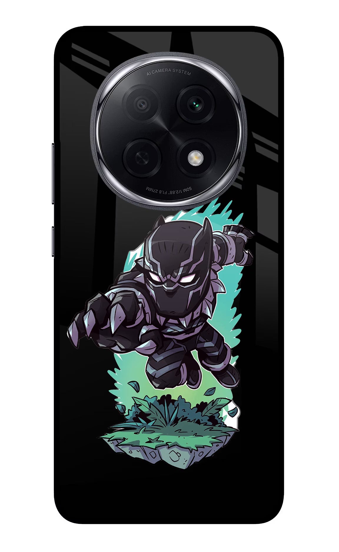 Black Panther Oppo F29 Pro 5G Glass Case Back Cover by Casekaro
