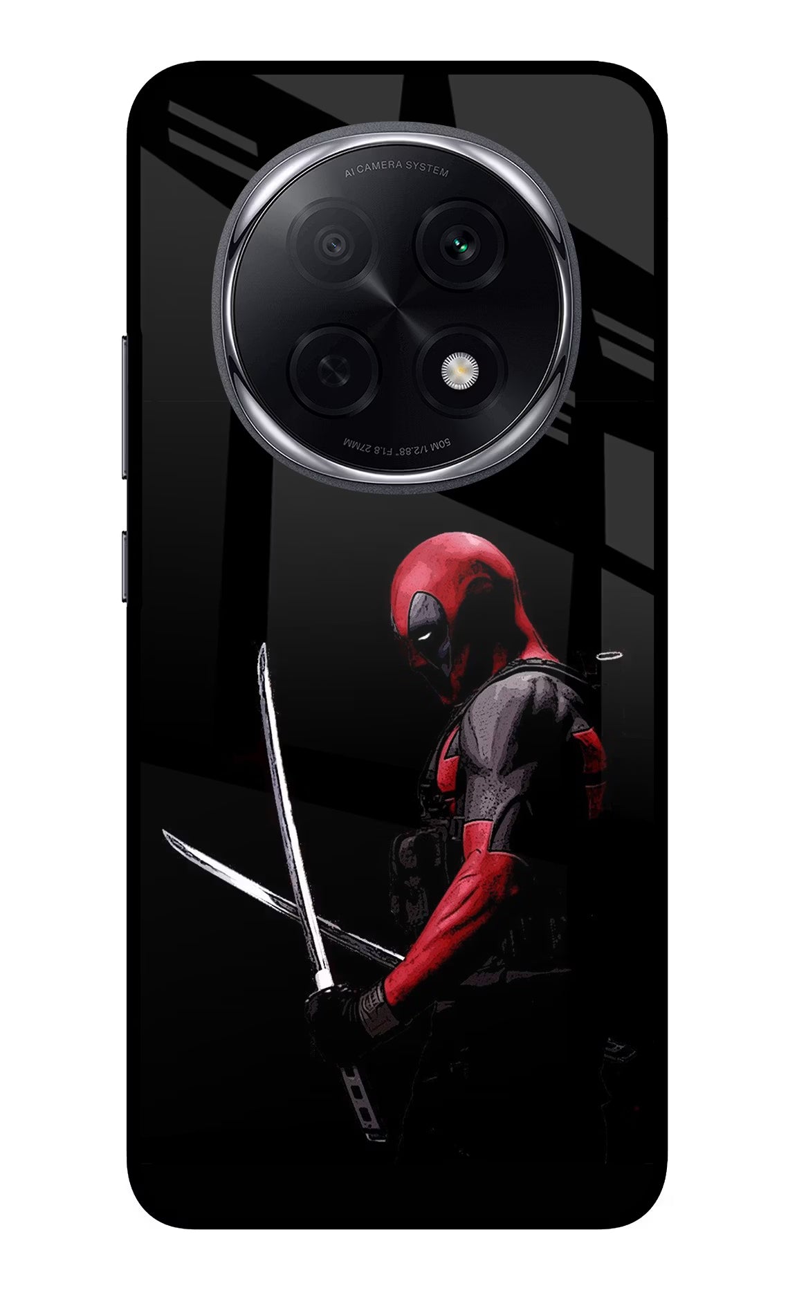 Deadpool Oppo F29 Pro 5G Glass Case Back Cover by Casekaro