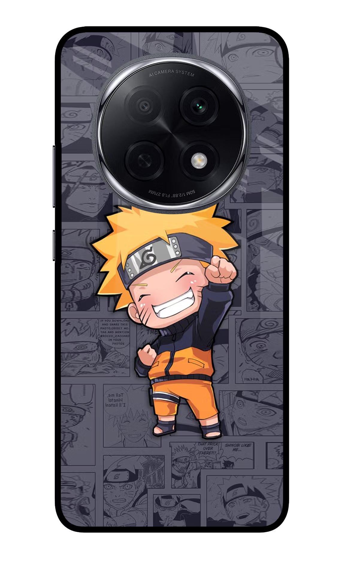 Chota Naruto Oppo F29 Pro 5G Glass Case Back Cover by Casekaro
