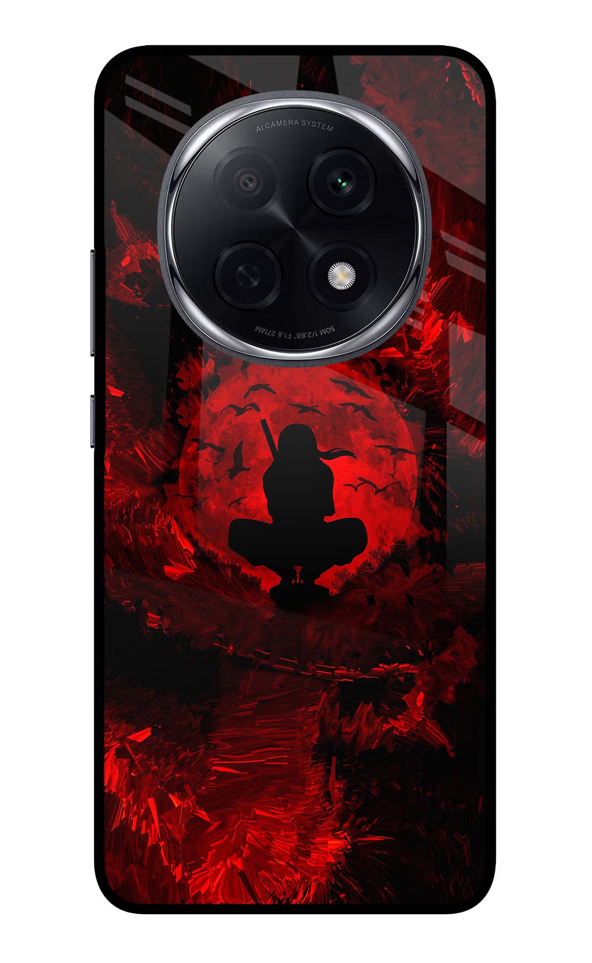 Itachi Uchiha Oppo F29 Pro 5G Glass Case Back Cover by Casekaro