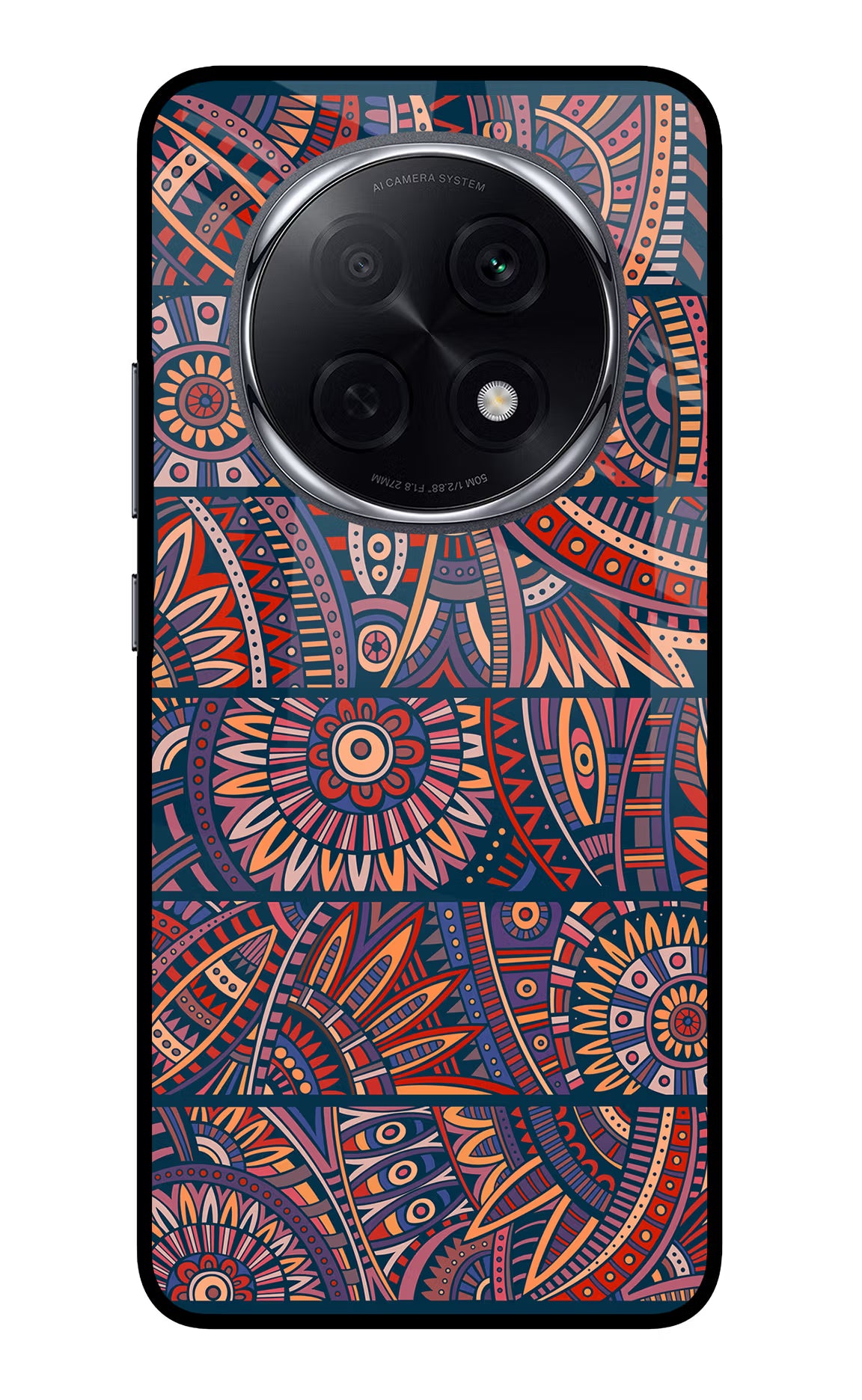 African Culture Design Oppo F29 Pro 5G Glass Case Back Cover by Casekaro