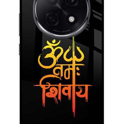 Om Namah Shivay Oppo F29 Pro 5G Glass Case Back Cover by Casekaro