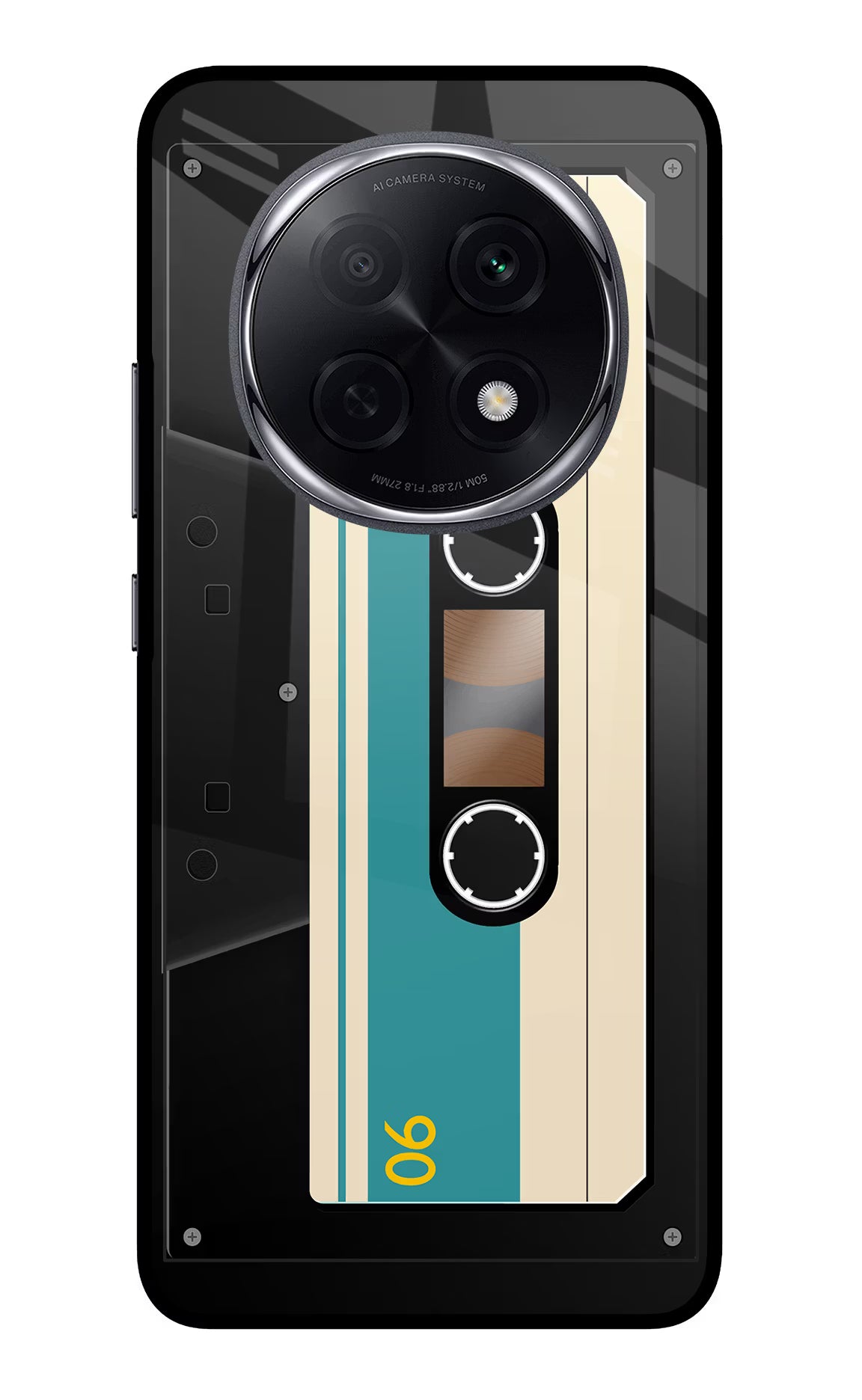 Cassette Oppo F29 Pro 5G Glass Case Back Cover by Casekaro