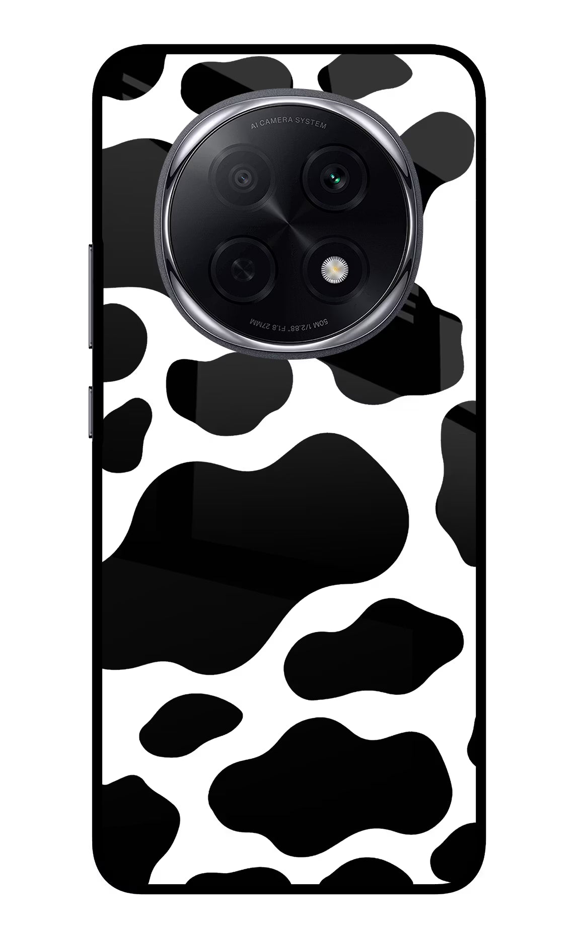 Cow Spots Oppo F29 Pro 5G Glass Case Back Cover by Casekaro