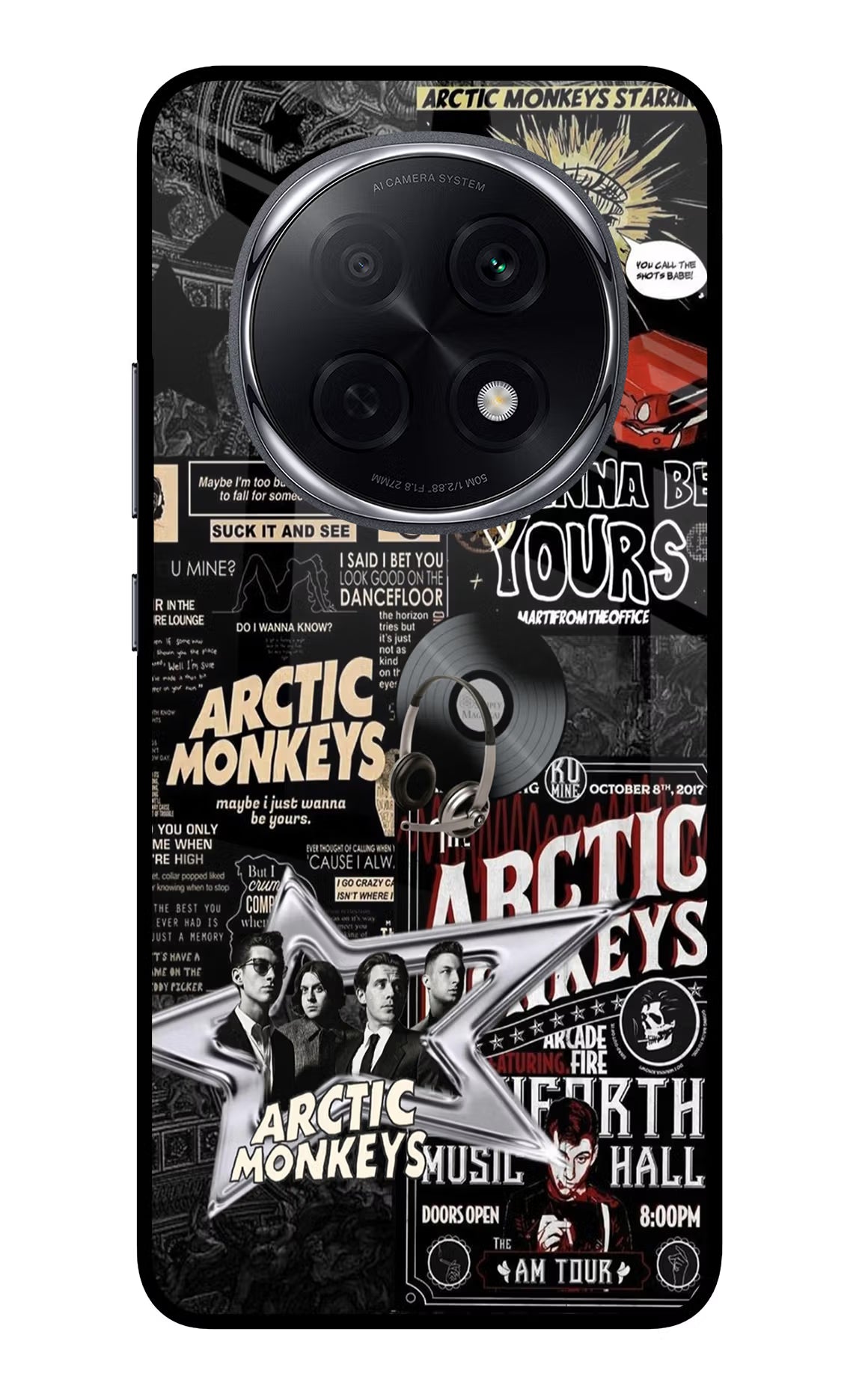 Arctic Monkeys Oppo F29 Pro 5G Glass Case Back Cover by Casekaro