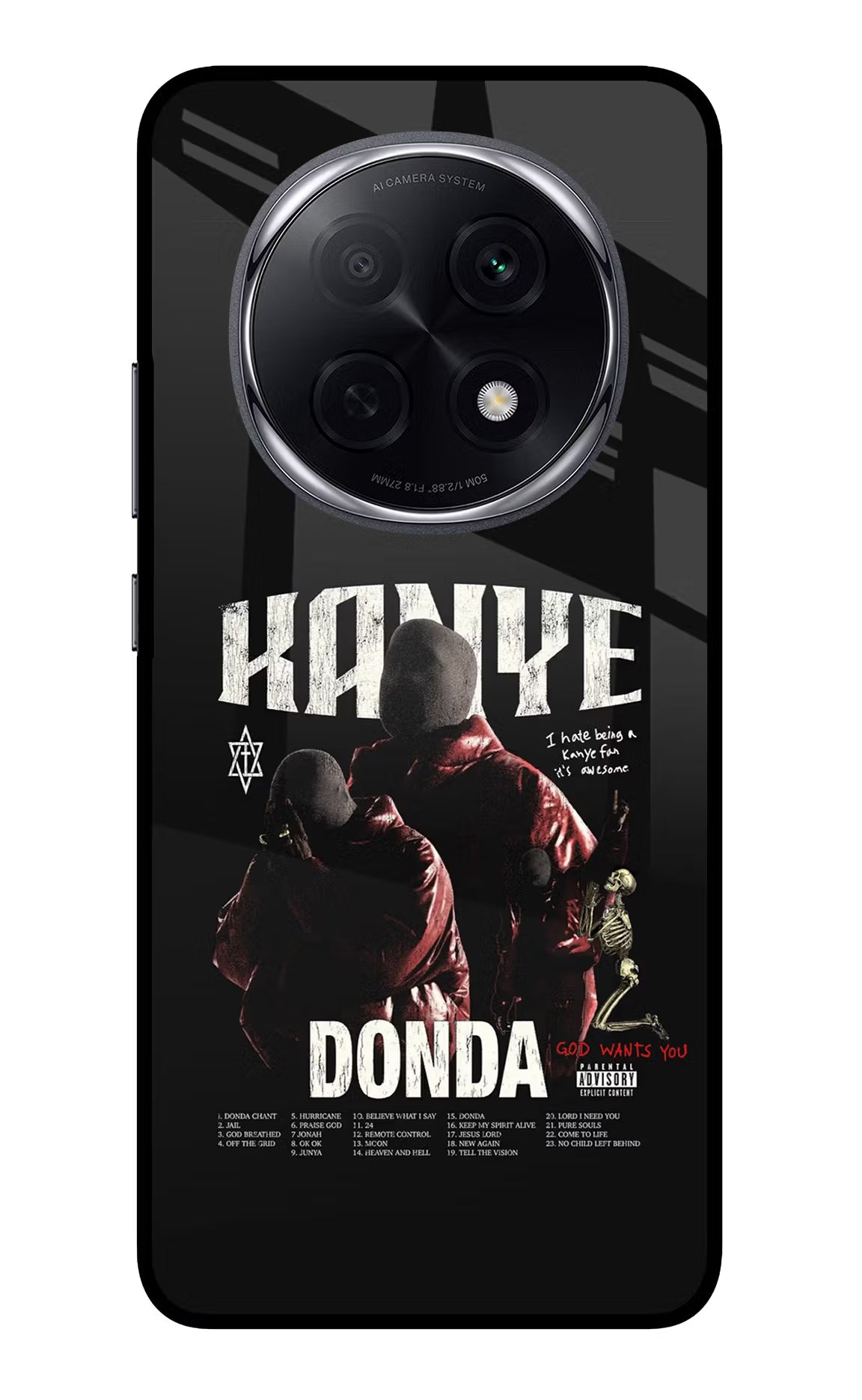 Donda Kanye West Oppo F29 Pro 5G Glass Case