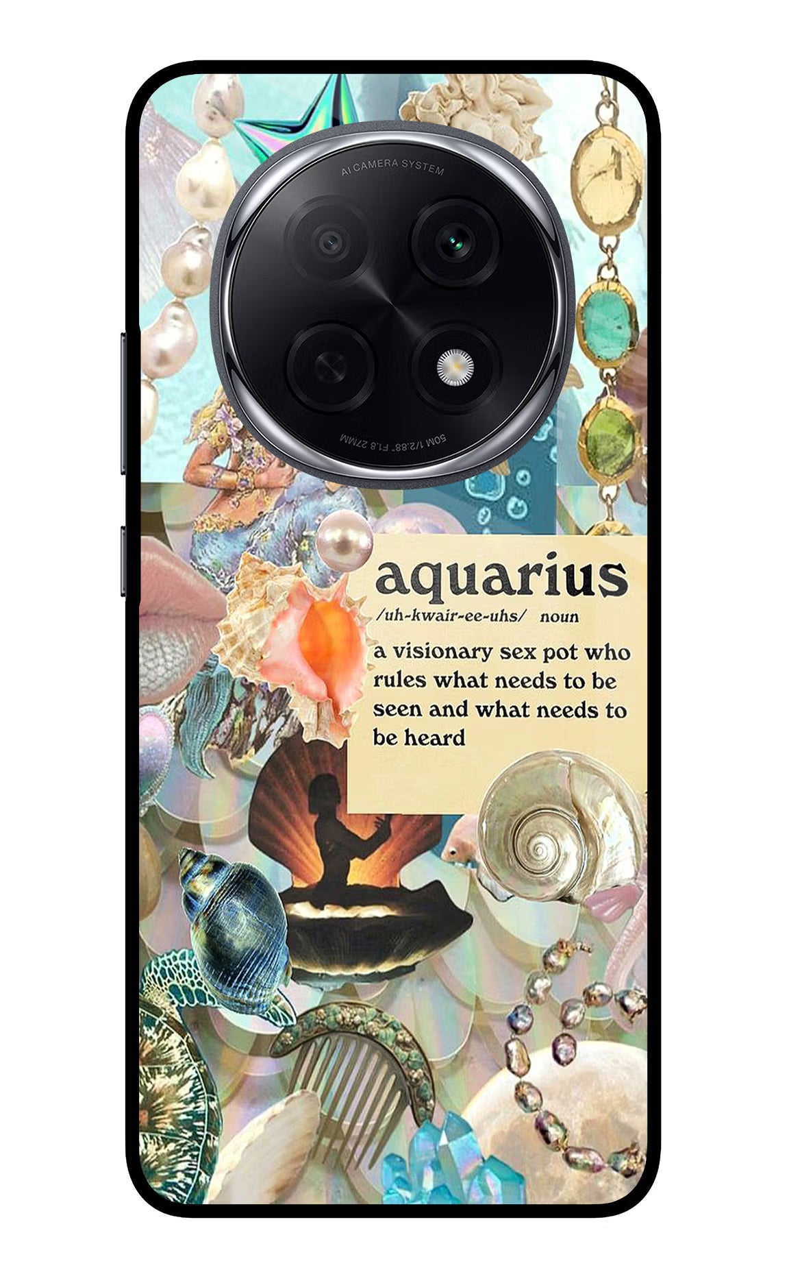 Aquarius Zodiac Oppo F29 Pro 5G Glass Case