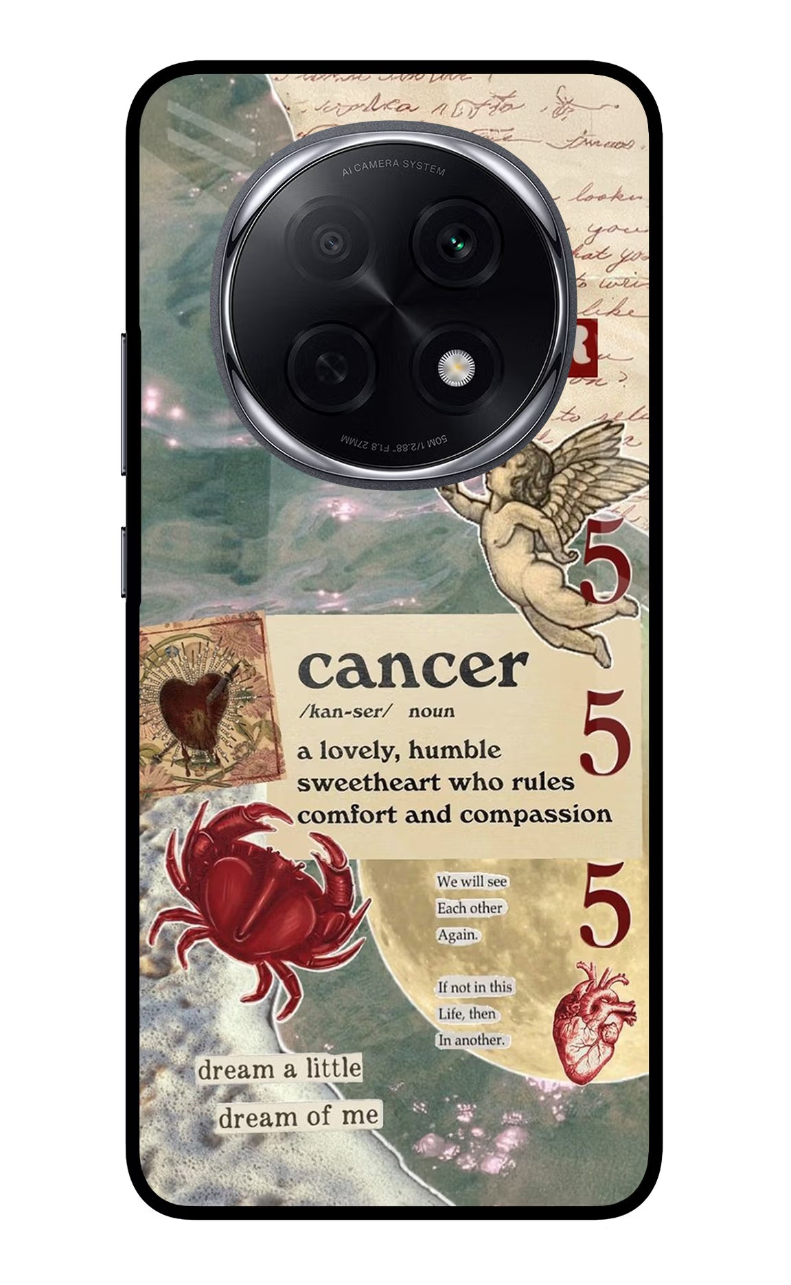 Cancer Zodiac Oppo F29 Pro 5G Glass Case