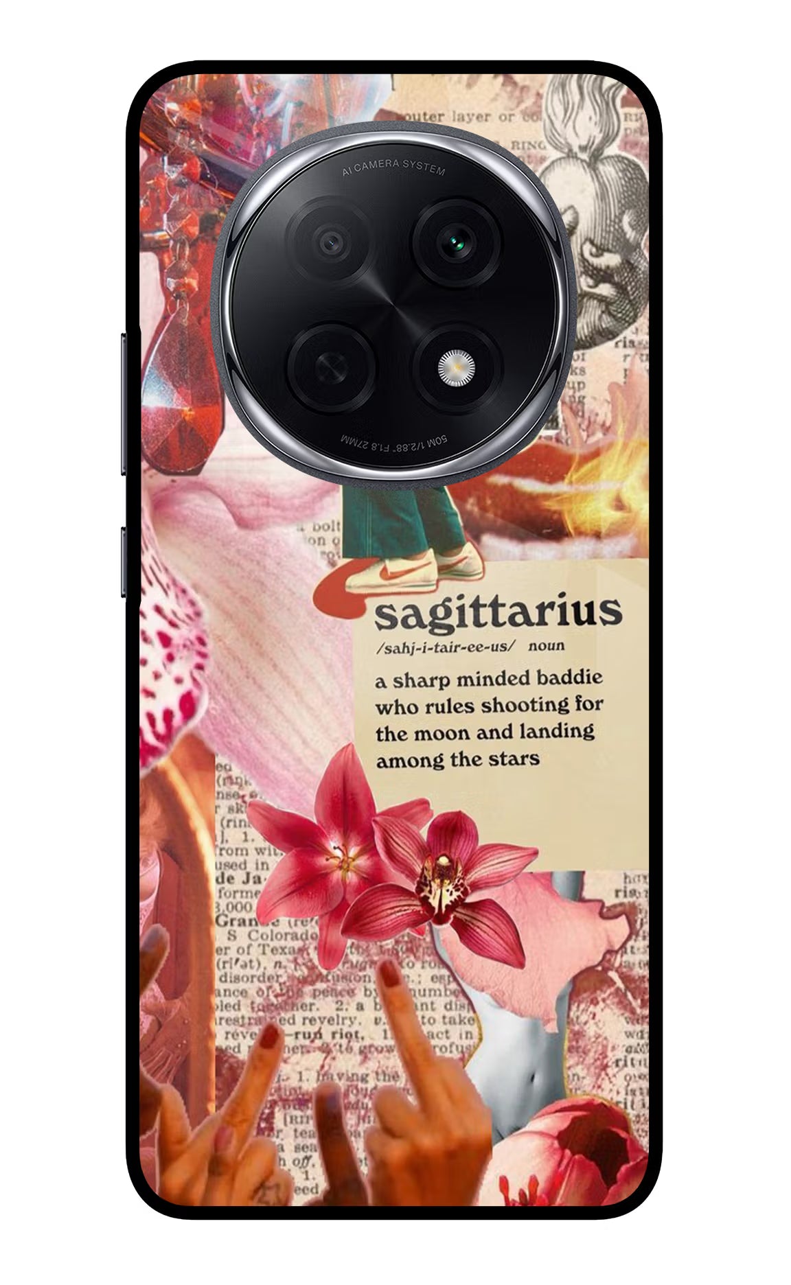 Sagittarius Zodiac Oppo F29 Pro 5G Glass Case Back Cover by Casekaro