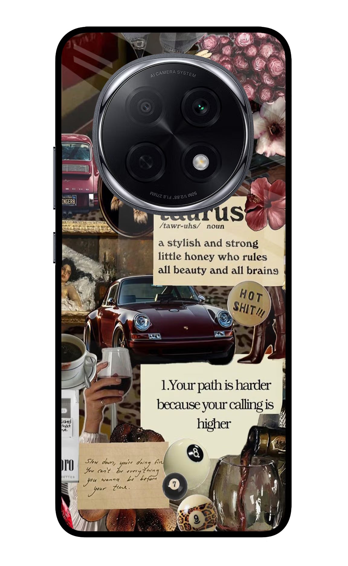 Taurus Zodiac Oppo F29 Pro 5G Glass Case