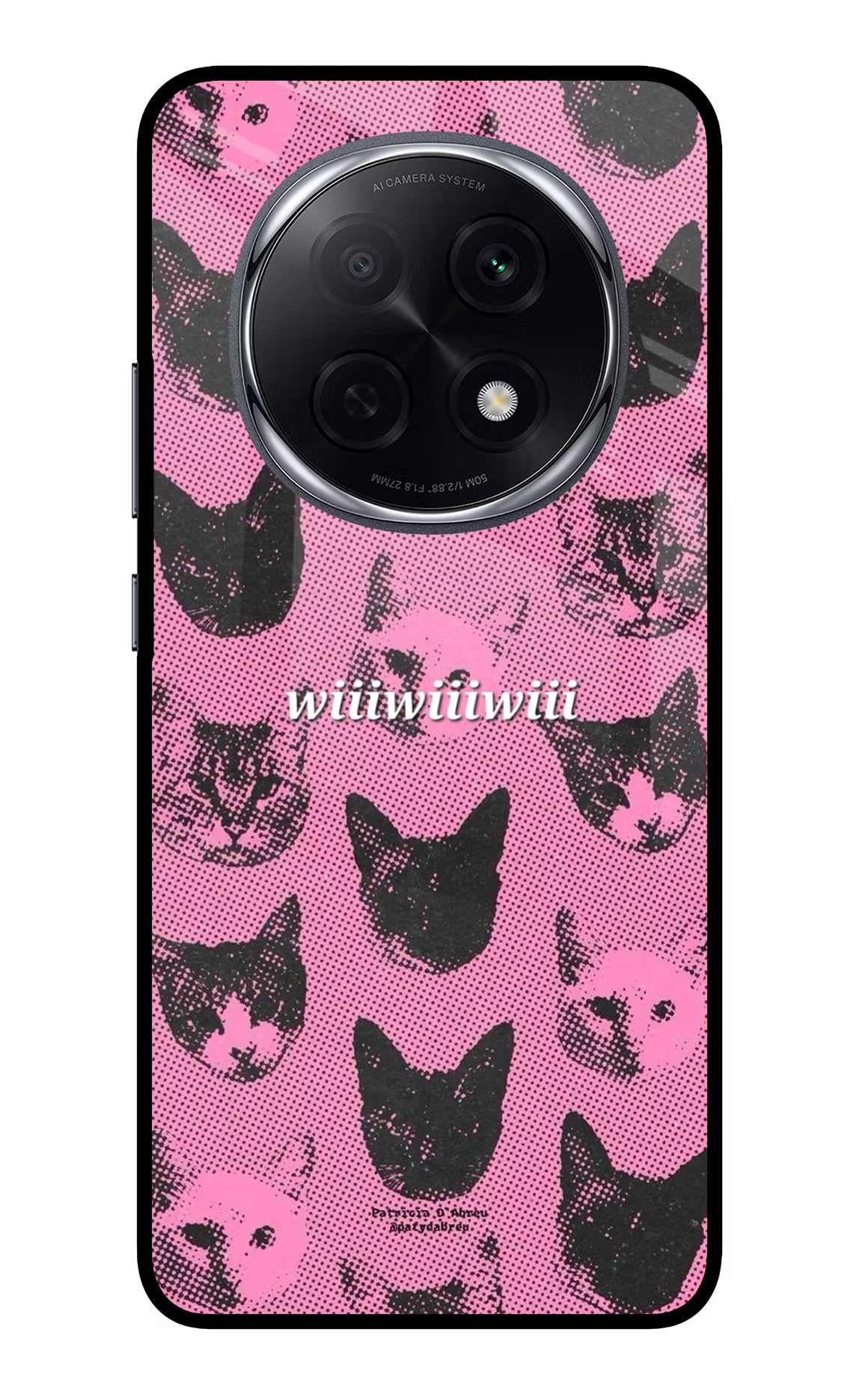 Pink Cats Oppo F29 Pro 5G Glass Case