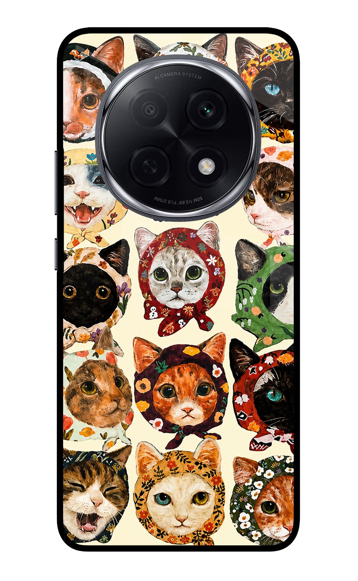 Cool Cat Oppo F29 Pro 5G Glass Case