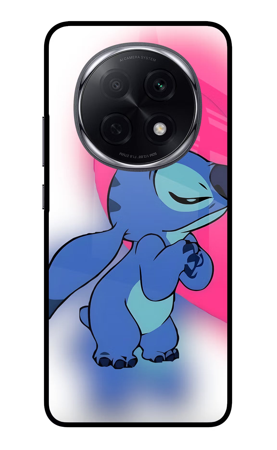 Stitch Hug Oppo F29 Pro 5G Glass Case
