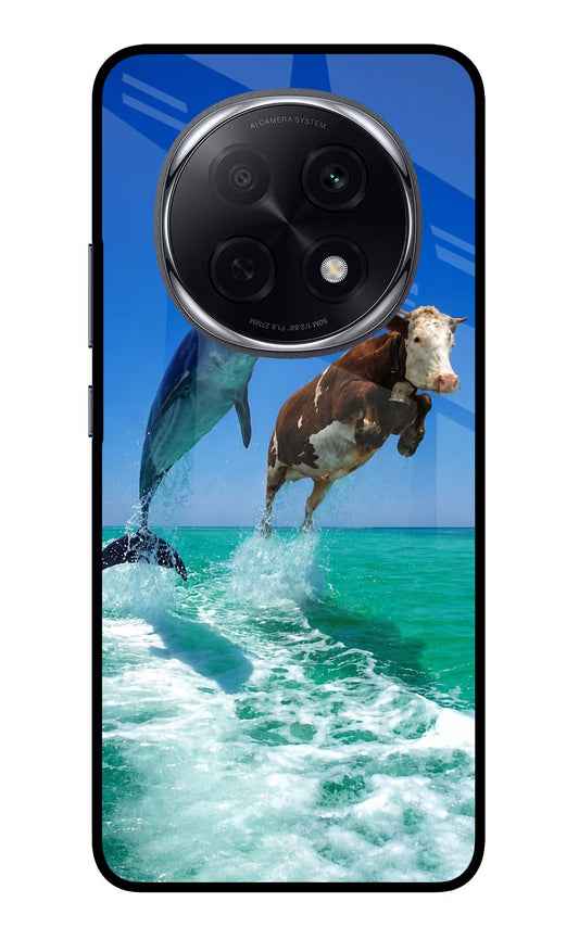 Dolphin vs Cow Oppo F29 Pro 5G Glass Case