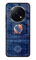 Koi Blue Oppo F29 Pro 5G Glass Case