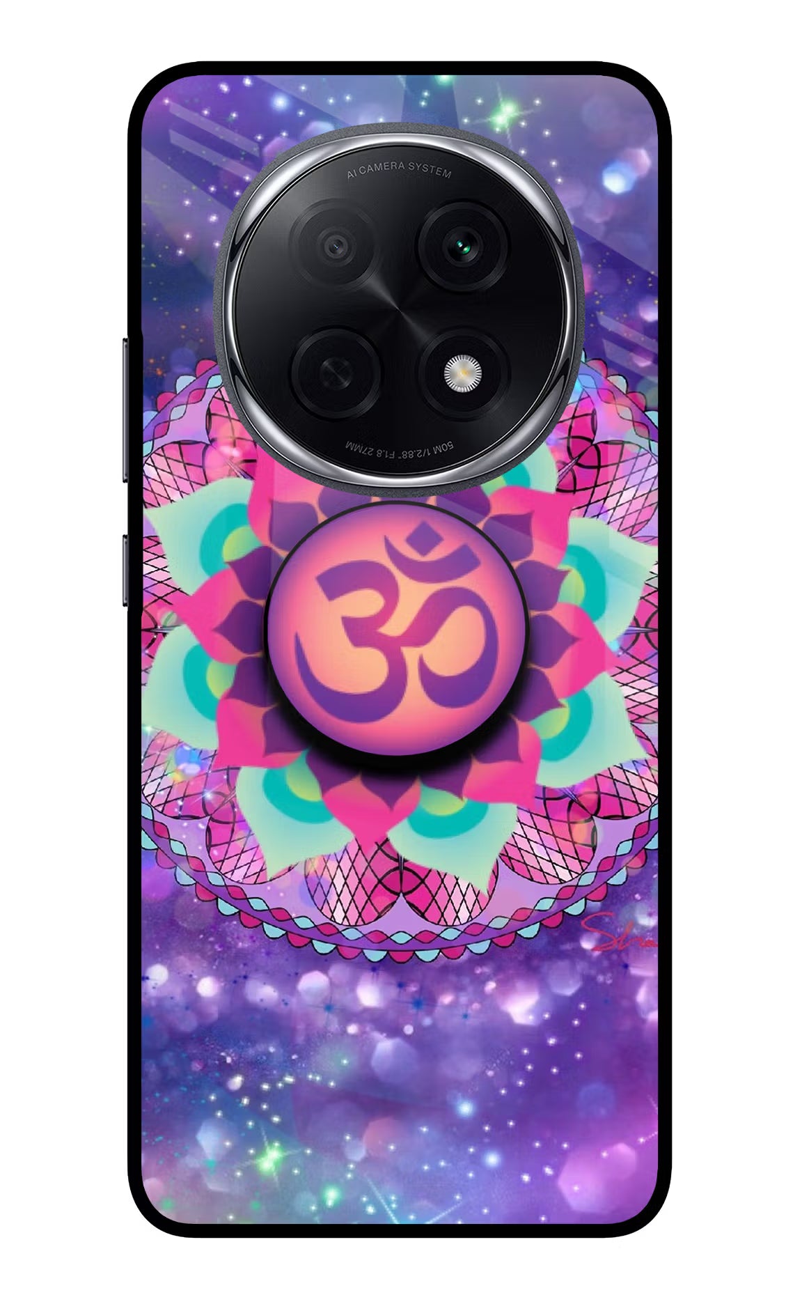 Om Purple Oppo F29 Pro 5G Pop Case by Casekaro