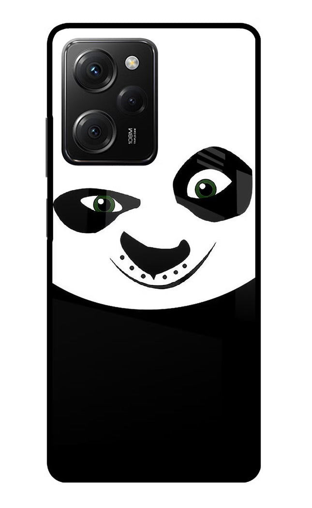 Panda Poco X5 Pro 5G Glass Case Back Cover by Casekaro