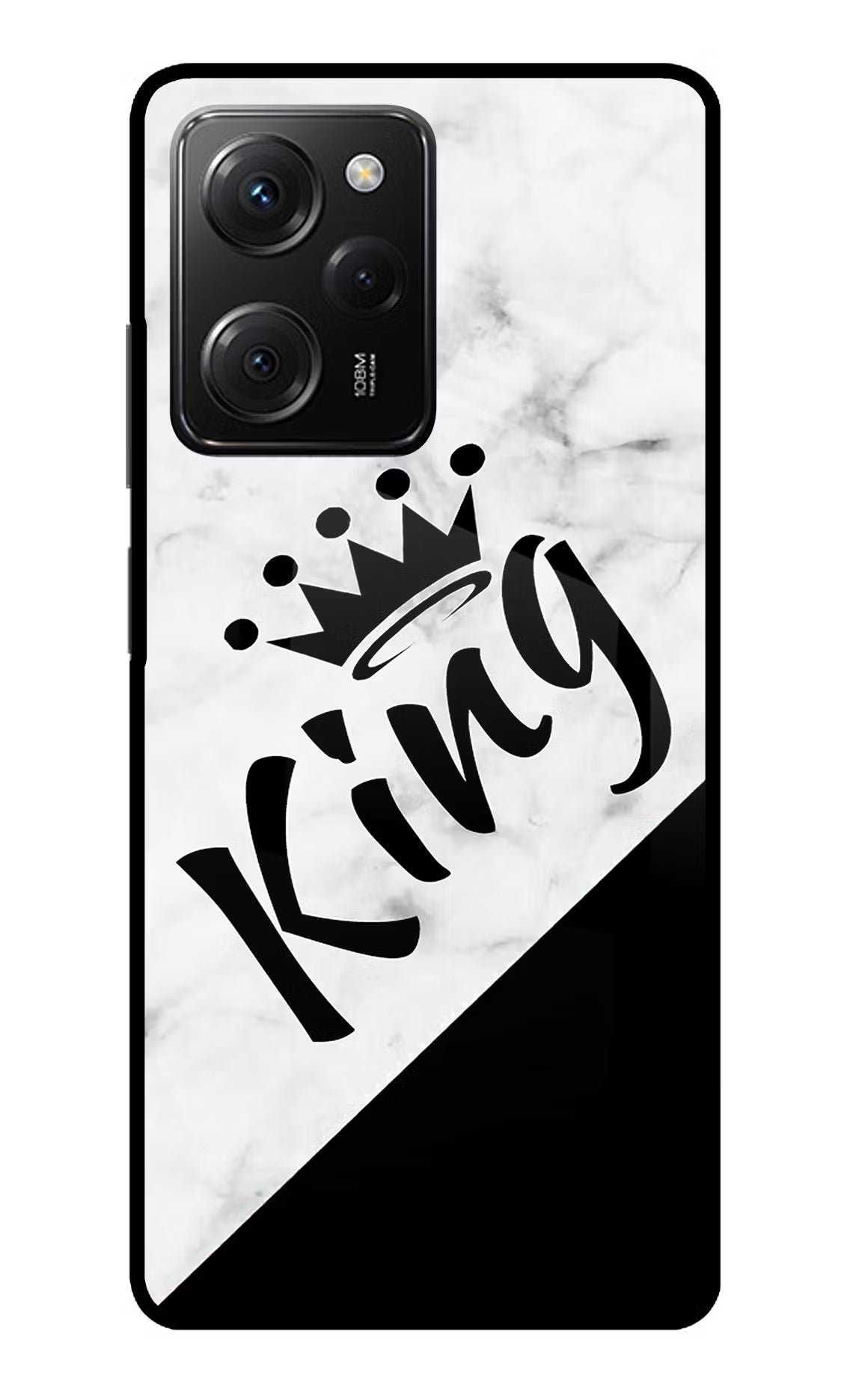 King Poco X5 Pro 5G Glass Case