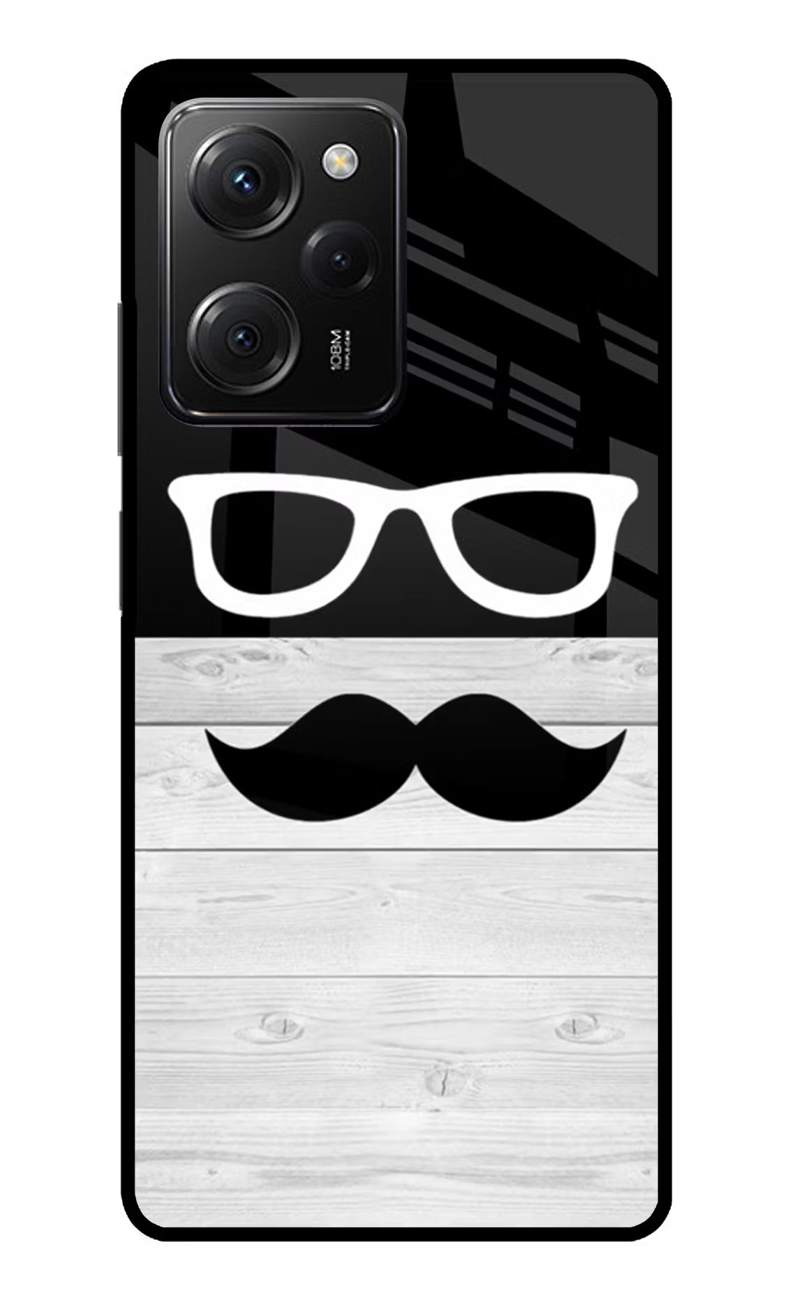 Mustache Poco X5 Pro 5G Glass Case