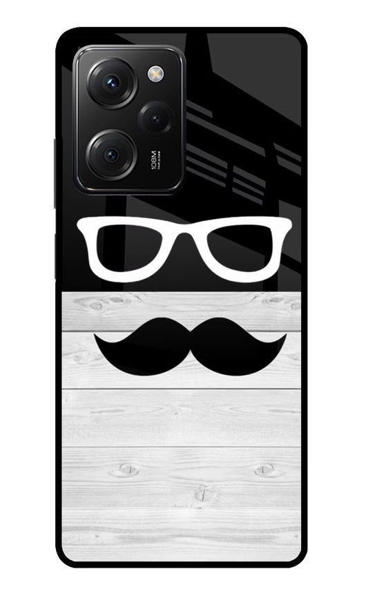 Mustache Poco X5 Pro 5G Glass Case