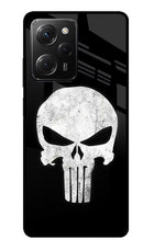 Punisher Skull Poco X5 Pro 5G Glass Case