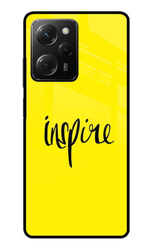 Inspire Poco X5 Pro 5G Glass Case