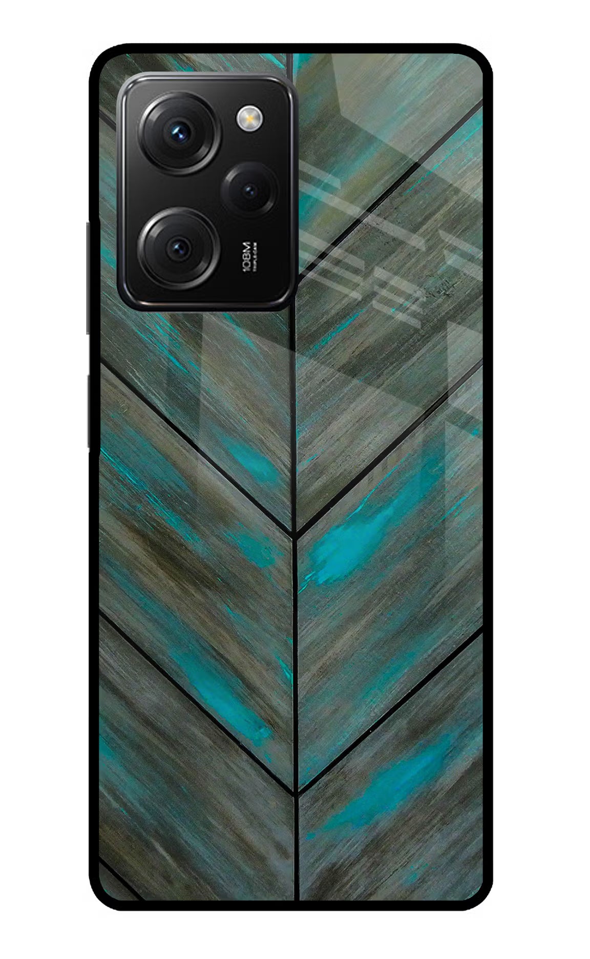 Pattern Poco X5 Pro 5G Glass Case