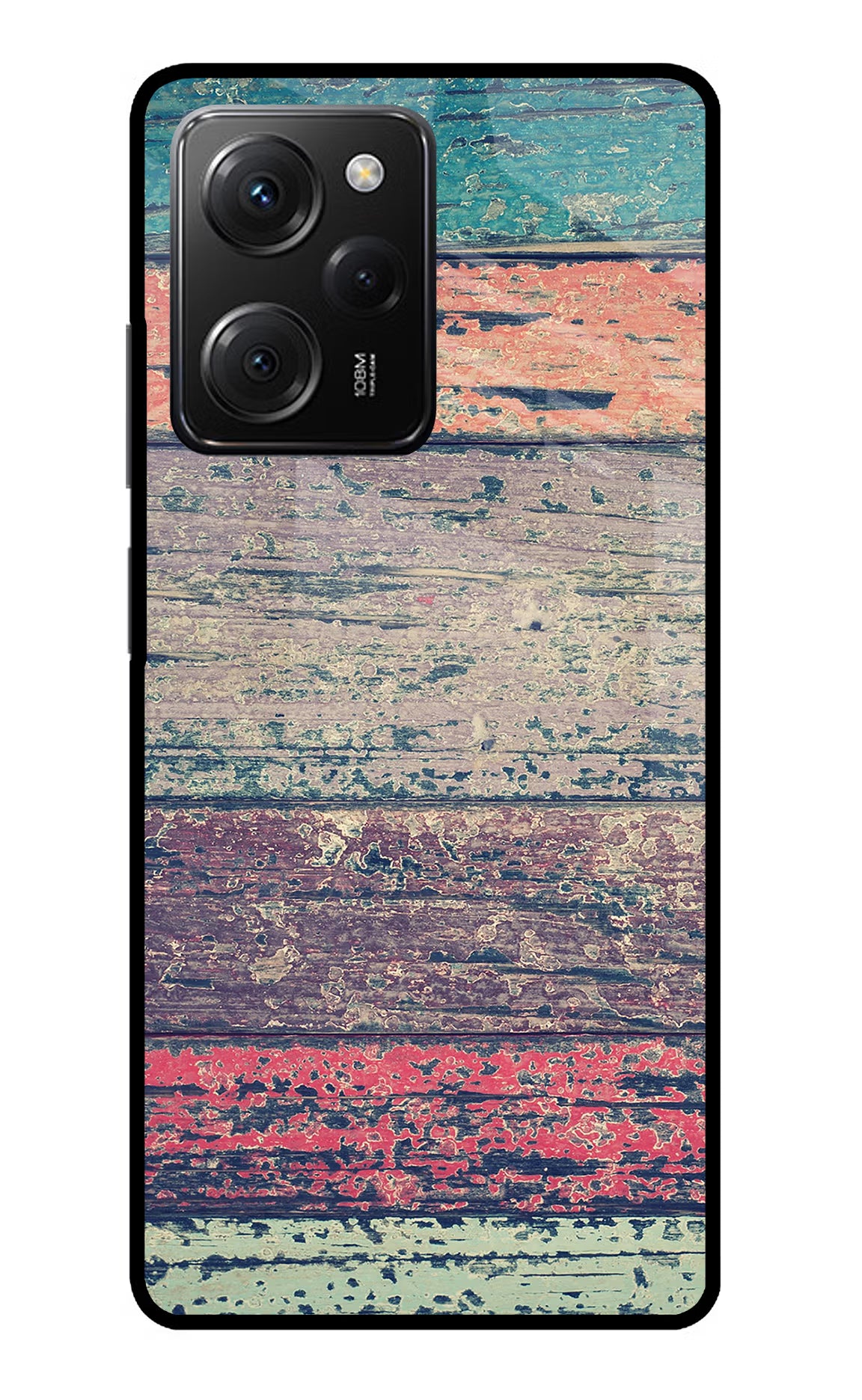 Colourful Wall Poco X5 Pro 5G Glass Case
