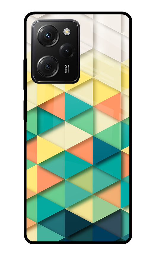 Abstract Poco X5 Pro 5G Glass Case