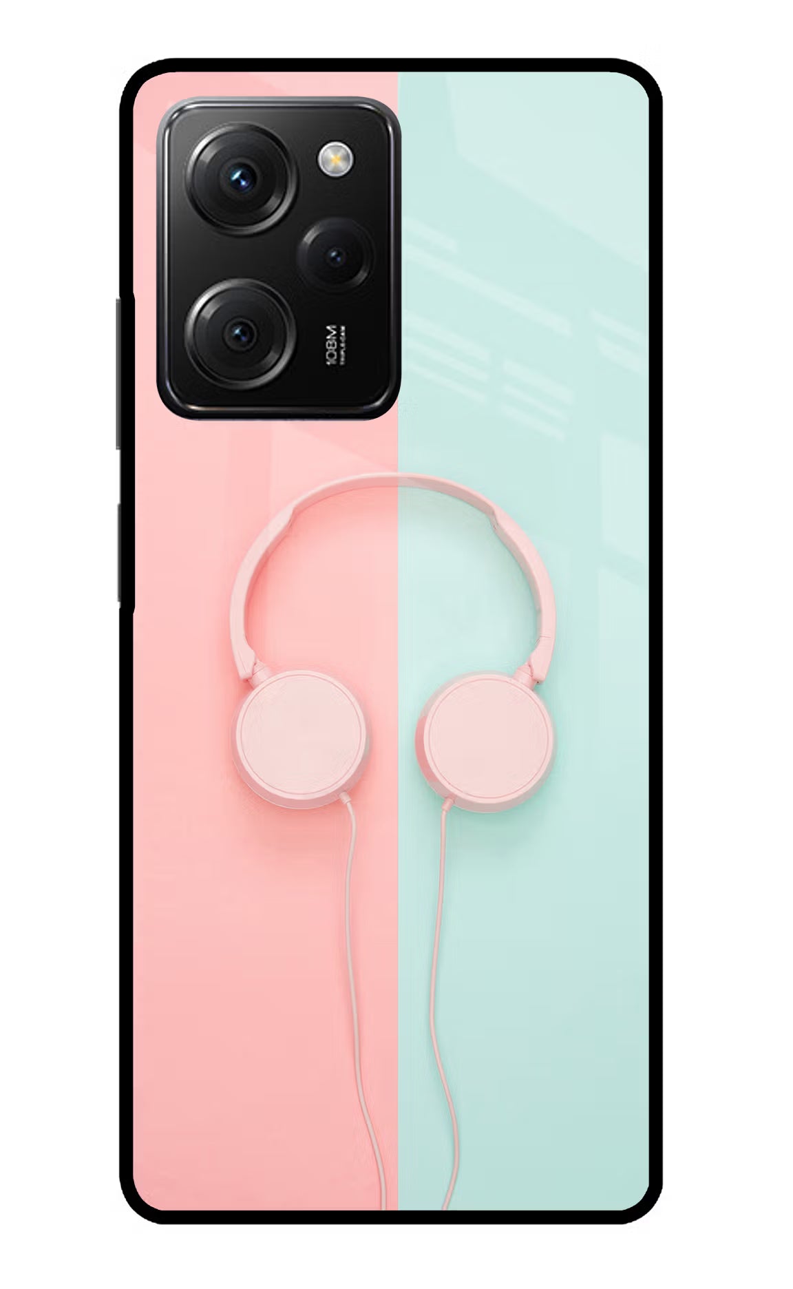 Music Lover Poco X5 Pro 5G Glass Case Back Cover by Casekaro
