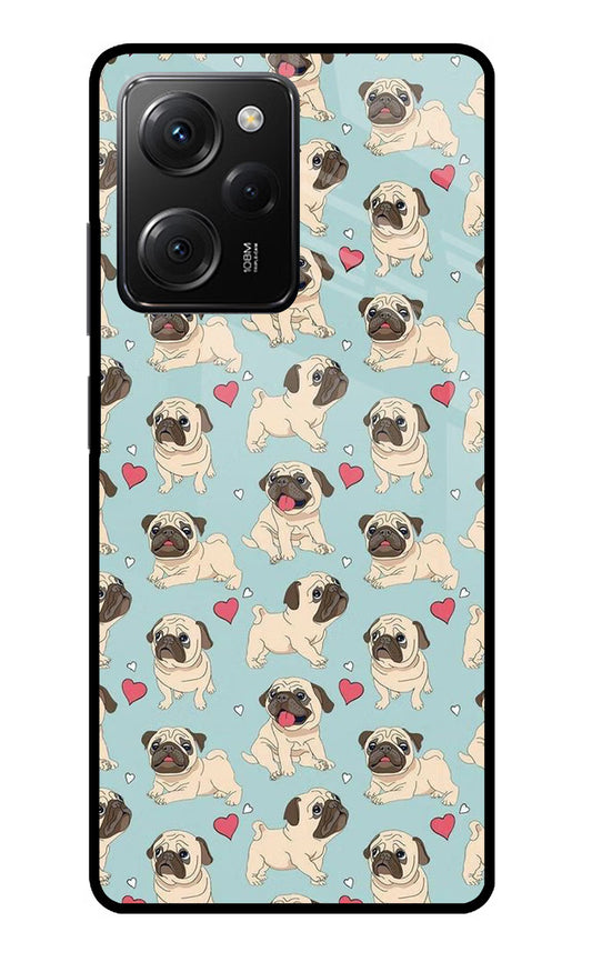 Pug Dog Poco X5 Pro 5G Glass Case