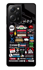 FRIENDS Poco X5 Pro 5G Glass Case
