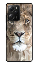 Lion Art Poco X5 Pro 5G Glass Case