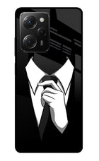 Black Tie Poco X5 Pro 5G Glass Case