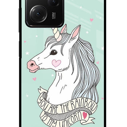 Unicorn Wallpaper Poco X5 Pro 5G Glass Case