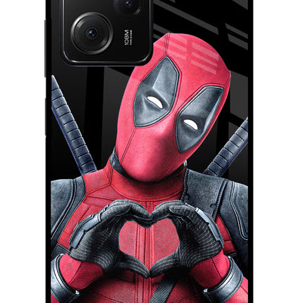 Deadpool Poco X5 Pro 5G Glass Case