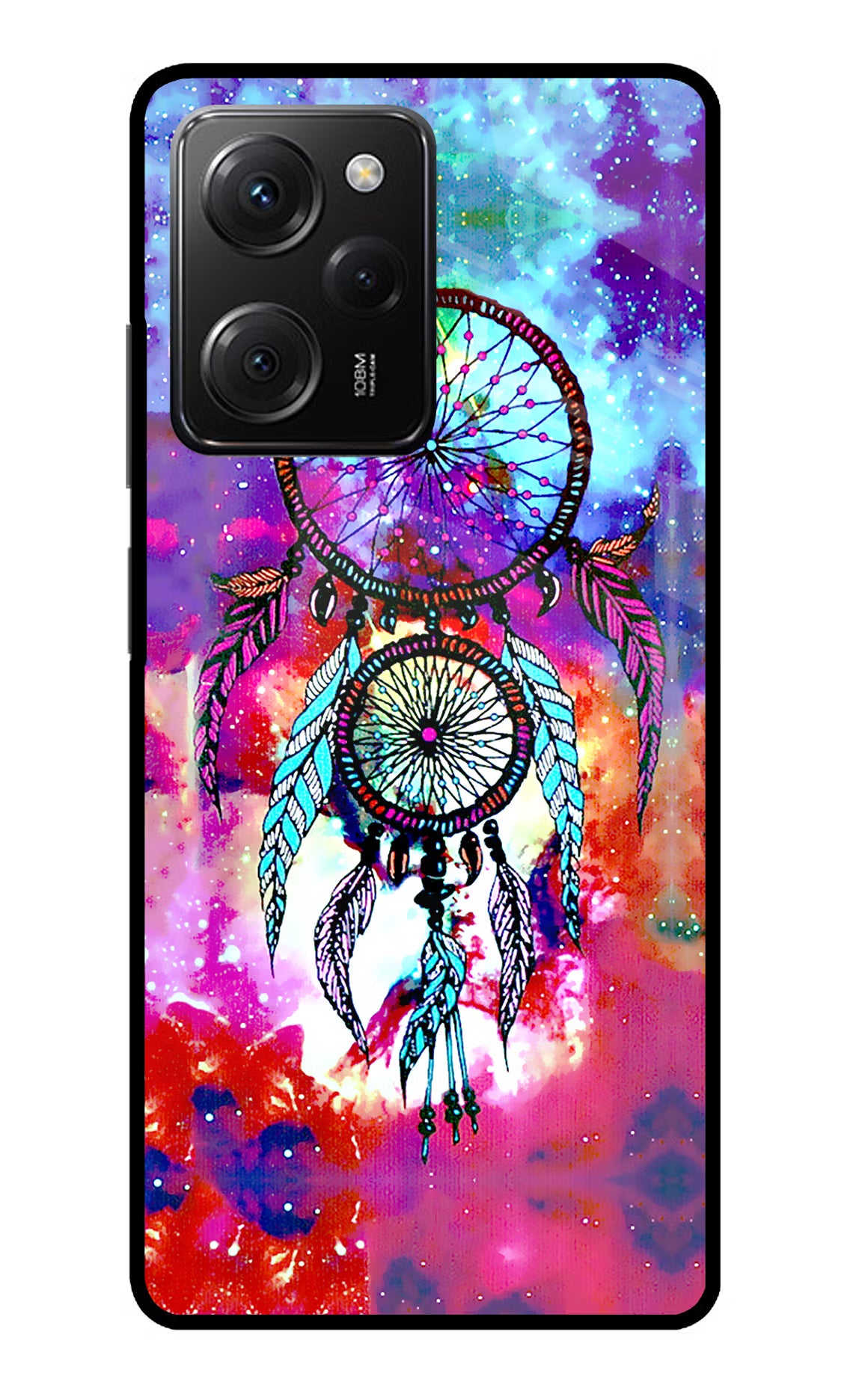 Dream Catcher Abstract Poco X5 Pro 5G Glass Case Back Cover by Casekaro
