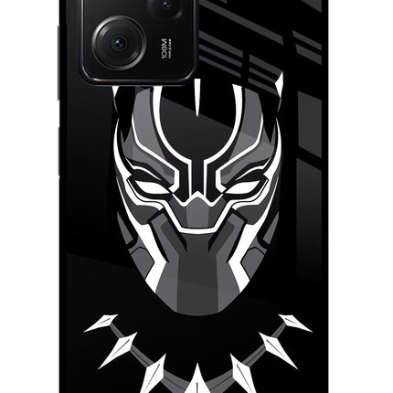Black Panther Poco X5 Pro 5G Glass Case