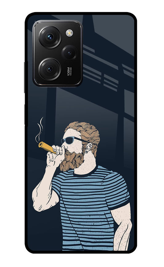 Smoking Poco X5 Pro 5G Glass Case
