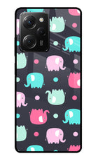 Elephants Poco X5 Pro 5G Glass Case
