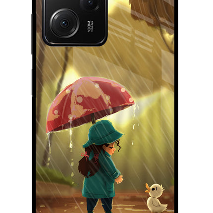 Rainy Day Poco X5 Pro 5G Glass Case